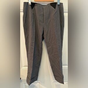Women’s Gray Crop Pants